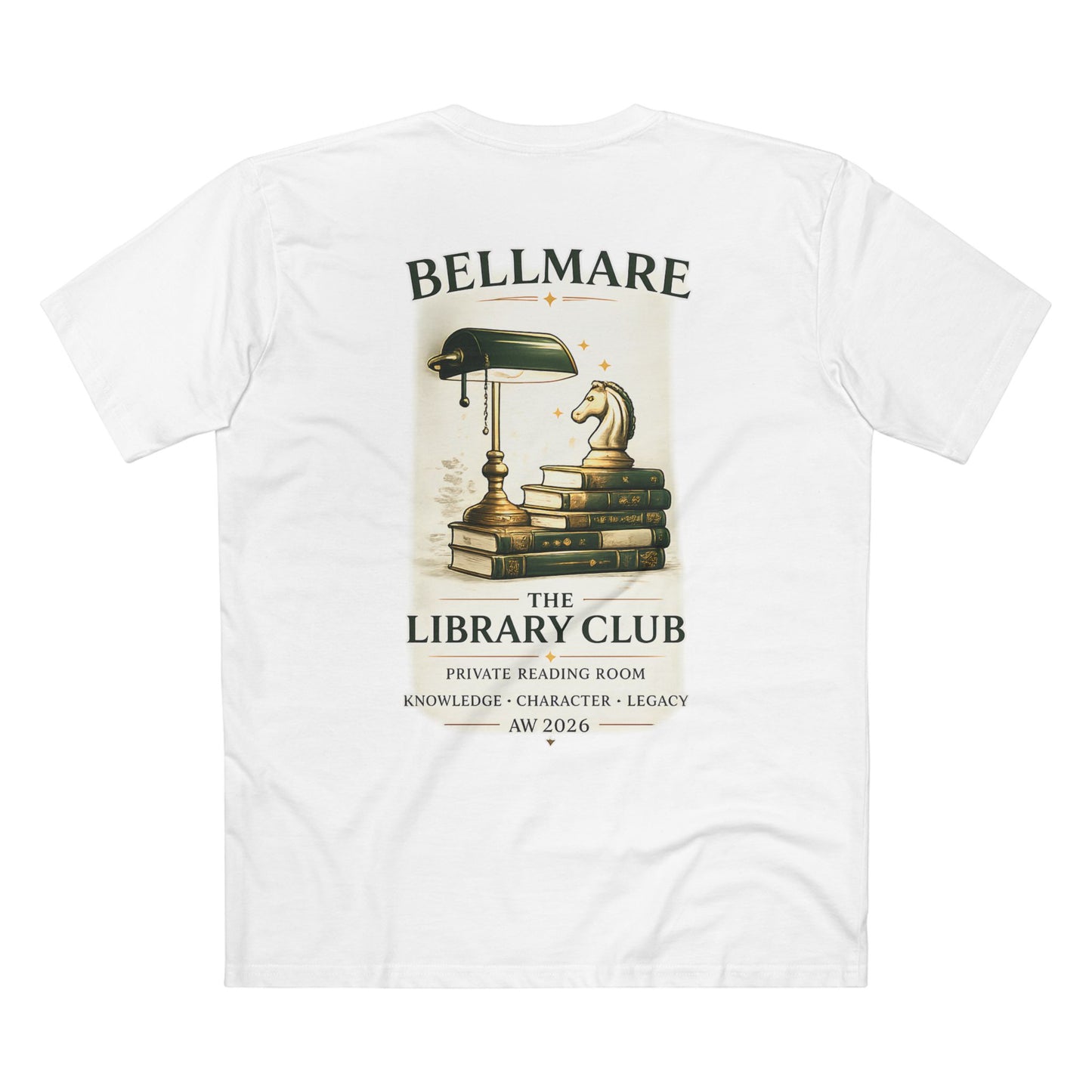 Playera The Library Club