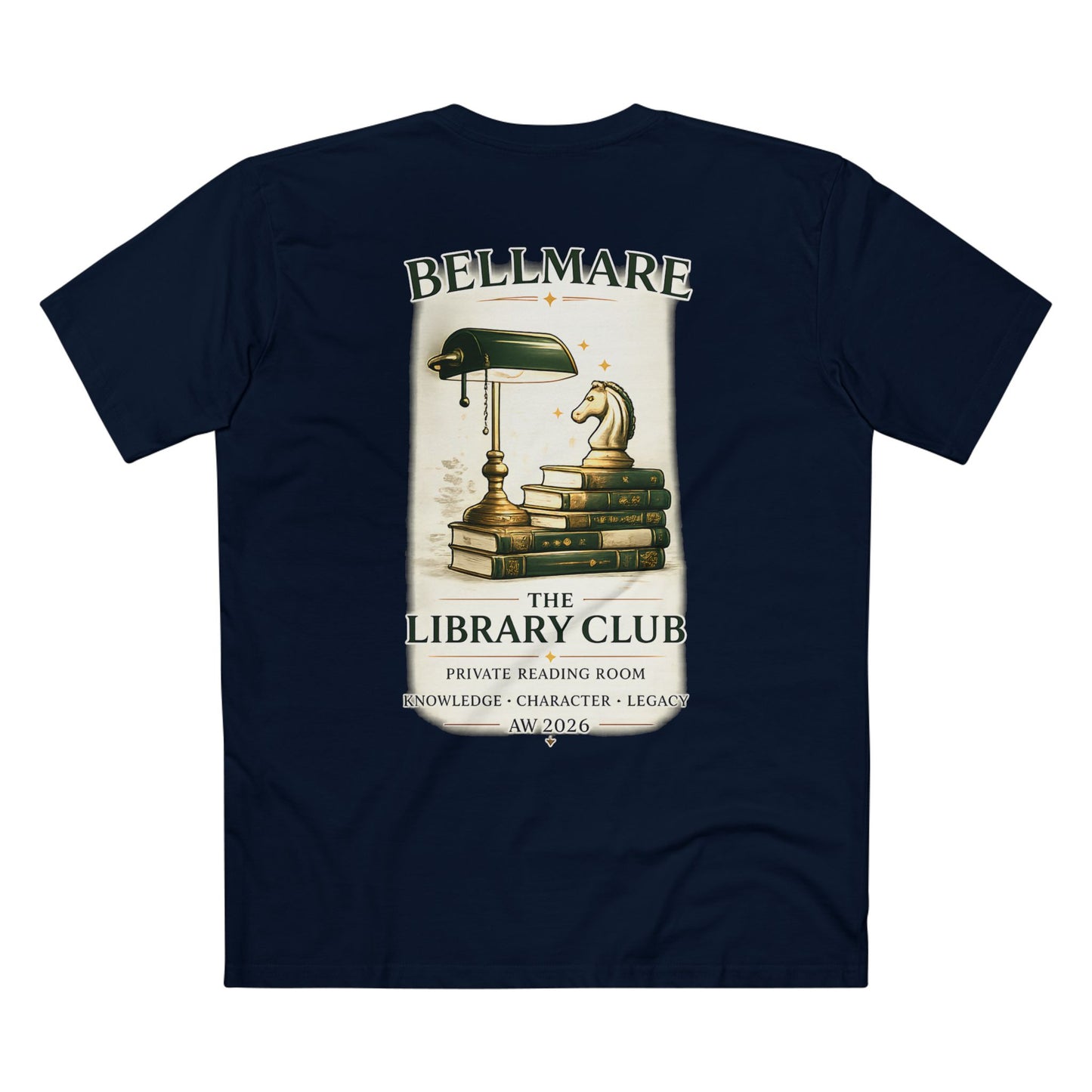 Playera The Library Club