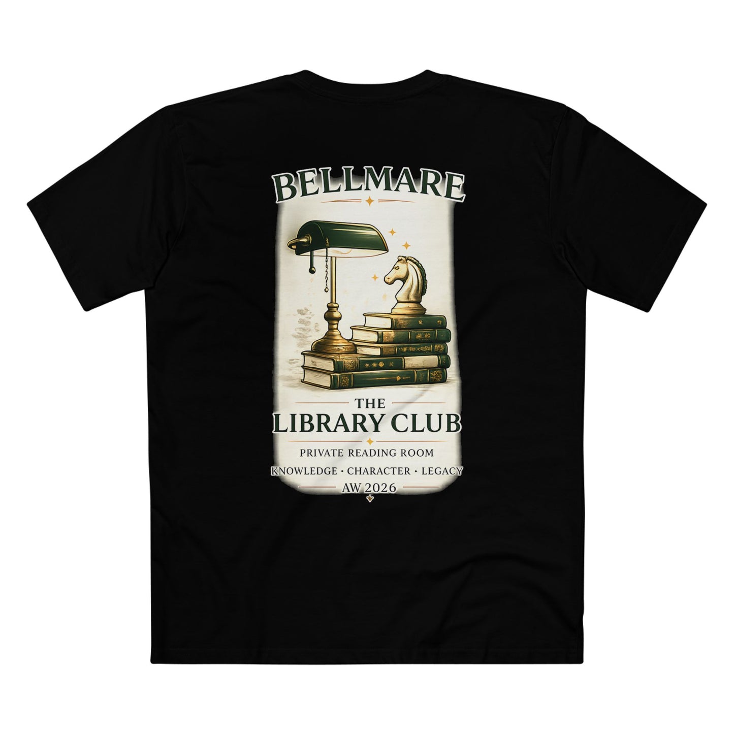 Playera The Library Club