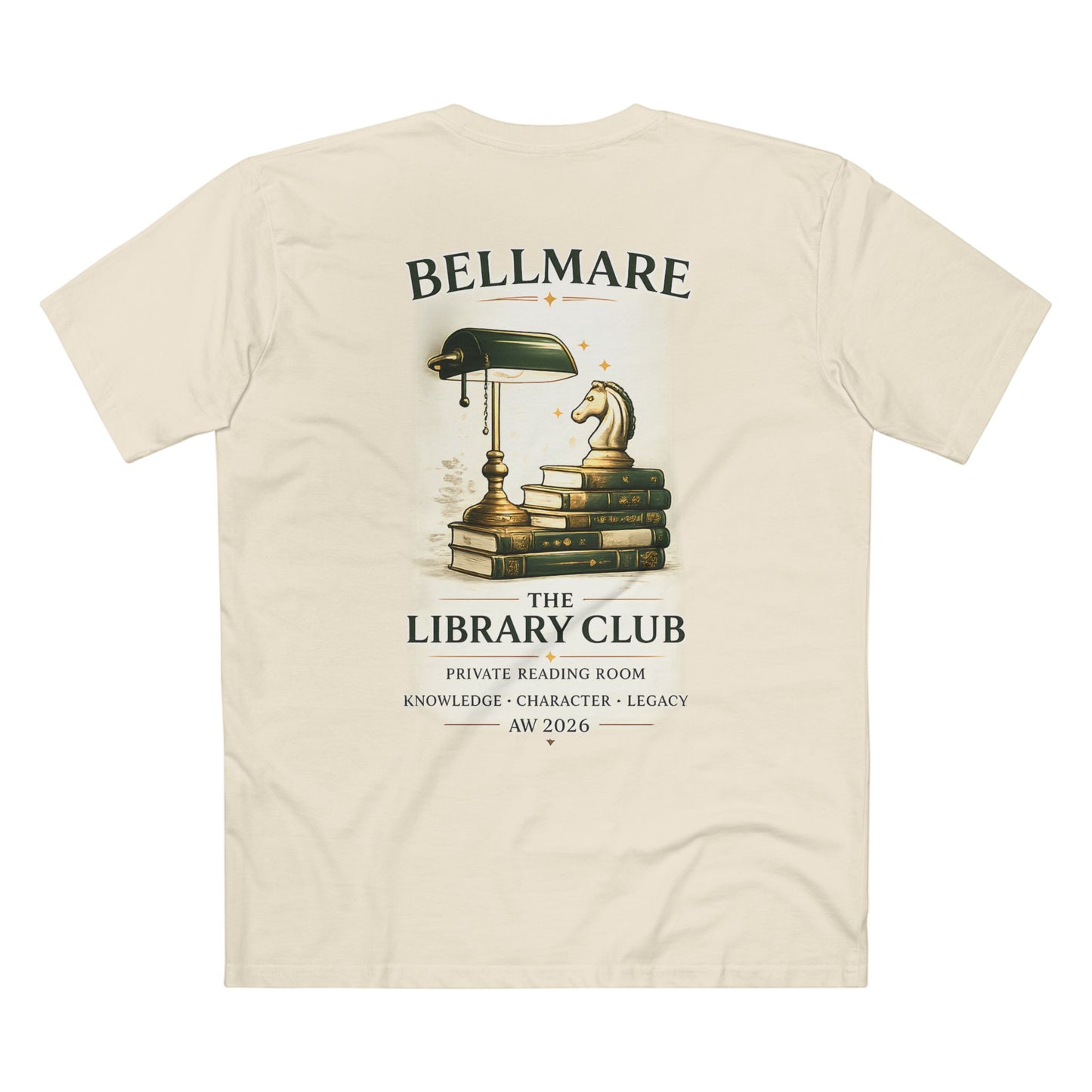 Playera The Library Club